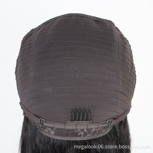 Megalook Short Human Hair Wig 100% Virgin  Human Hair Wigs For Black Women